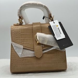 Fashion Nova Lock Me Down Crossbody Bag NEW!!!